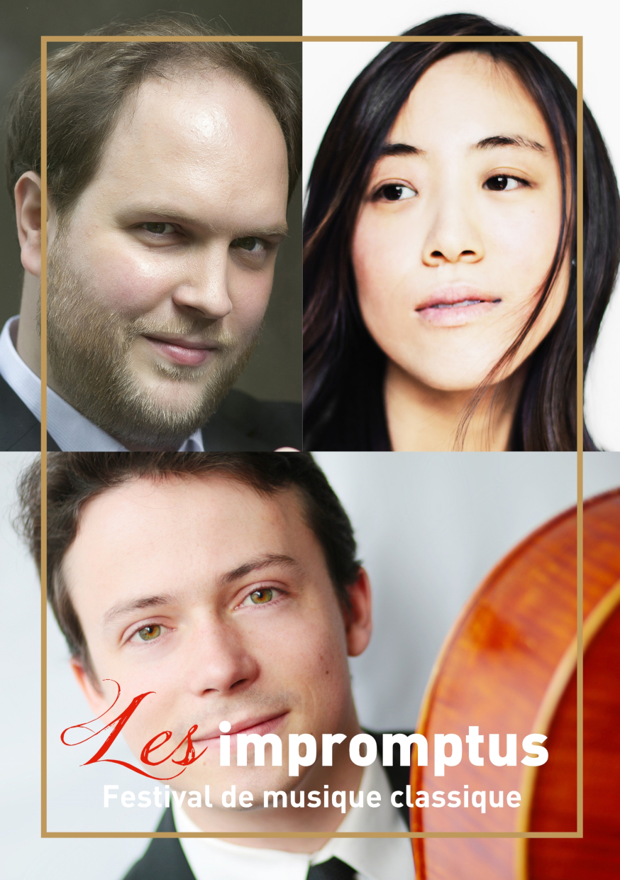 Festival Les impromptus 2024 - Mi Sa YANG, violon, Yan LEVIONNOIS, violoncelle & Jonas VITAUD, piano